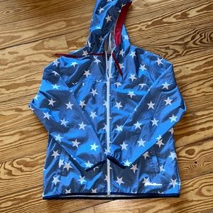 Eddie Baurer 💯% Polyester Full Zip up Wind jacket
